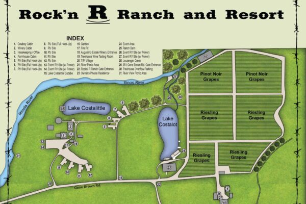 Rock'n R Ranch Map